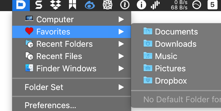 Default Folder X - 打开/保存 对话框功能增强工具软件