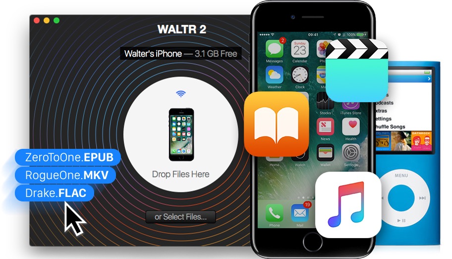 正版 WALTR 2 - 更好的iOS多媒体传输工具软件